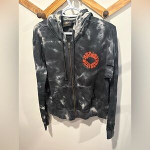 Harley-Davidson women's tie-dye full-zip hoodie